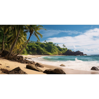 5 Panels Beach Painting